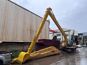 Brazo de largo alcance para excavadora con aprobación ISO para SY335 Scope12500mm (LDB120)