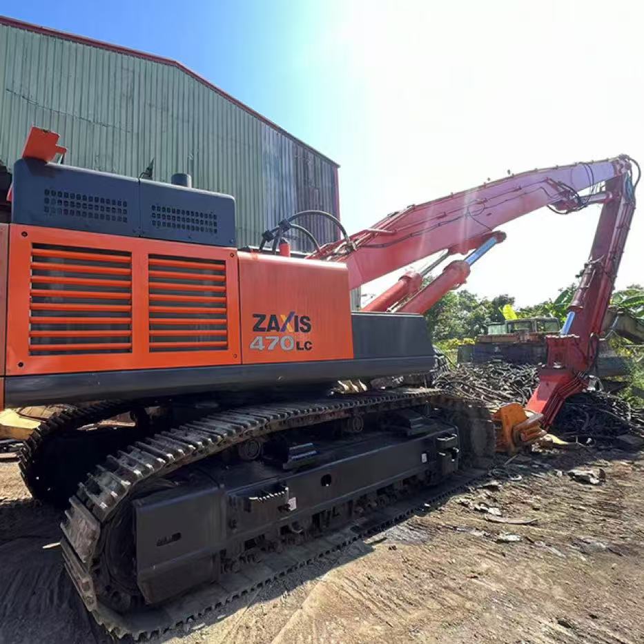 ZX470 Excavator Piling Arm 16.8m Custom Heavy Duty Pile Driving Boom