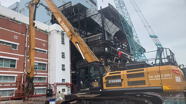 SY650HD high demolition boom  