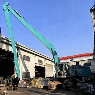 Brazo de alcance SK500 de 28 m | Pluma extendida de alta resistencia para excavadoras