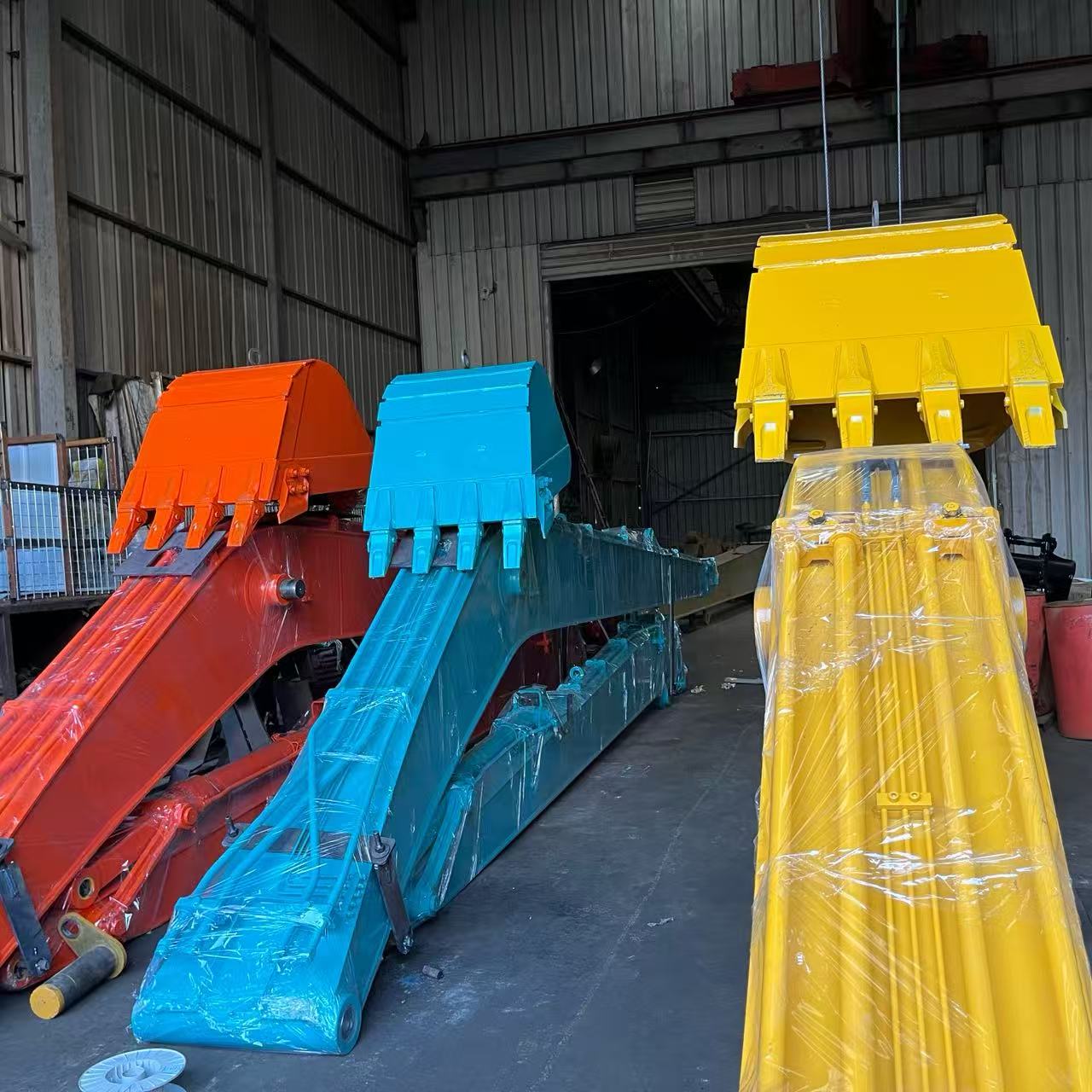 Brazo y pluma de excavadora SK PC ZX 20T de largo alcance (15 m) para dragado y excavación profunda.